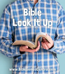 Bible Verse Look It Up Game